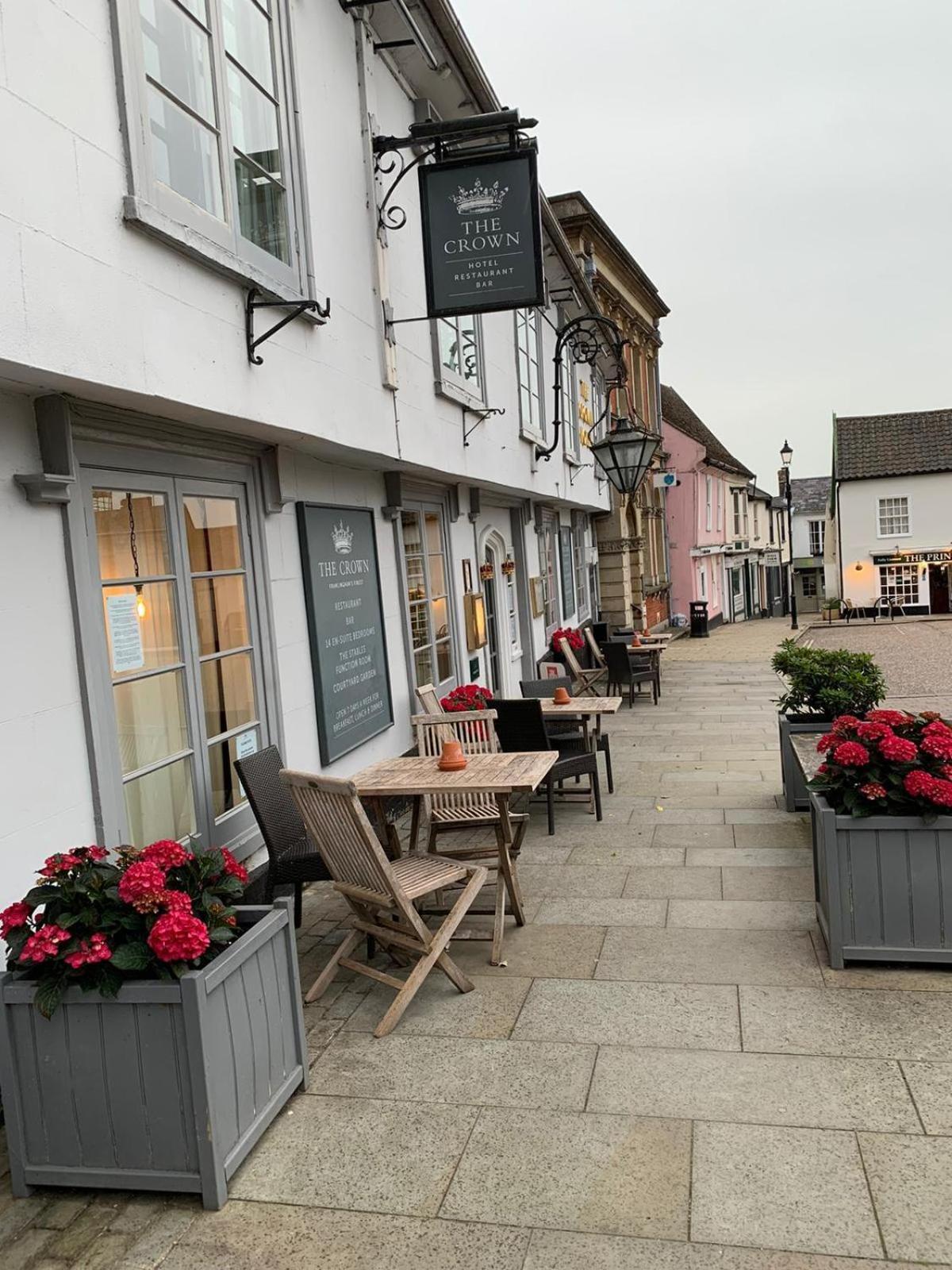The Crown Hotel Framlingham Luaran gambar